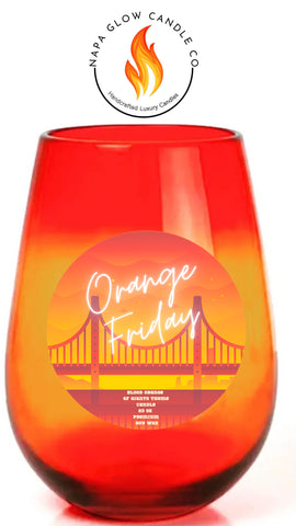 Orange Friday limited edition candle