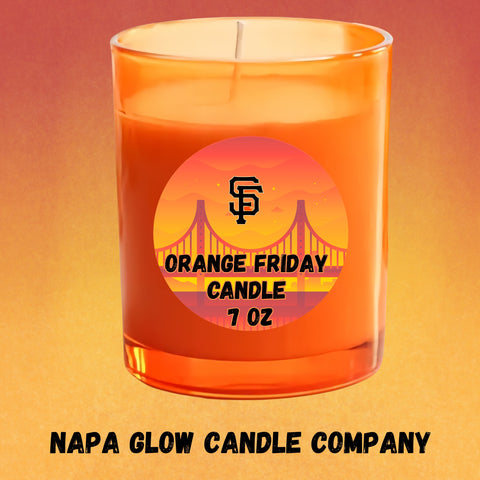 Gift Size Orange Friday Candle